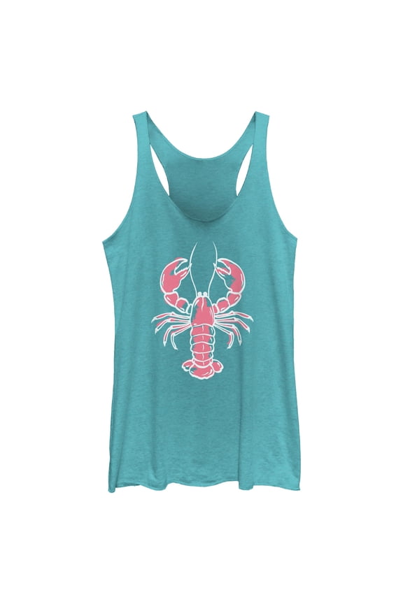 Womens Lost Gods American Lobster Artwork Racerback Tank