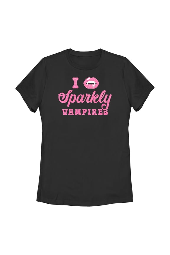 Womens Lost Gods I Love Sparkly Vampires T Shirt