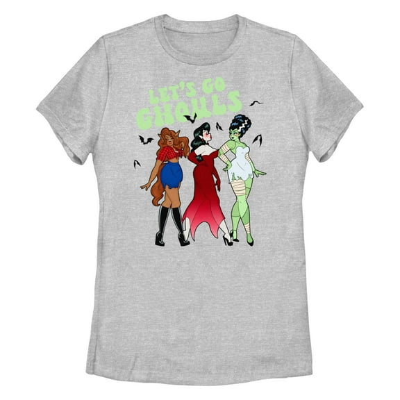 Womens Lost Gods Let's Go Ghouls T Shirt