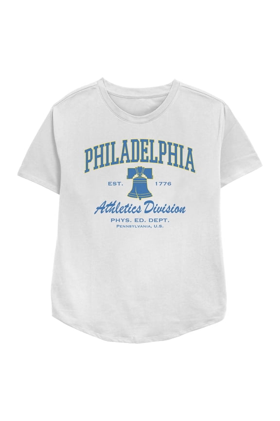 Womens Lost Gods Philadelphia Athletics Division T Shirt