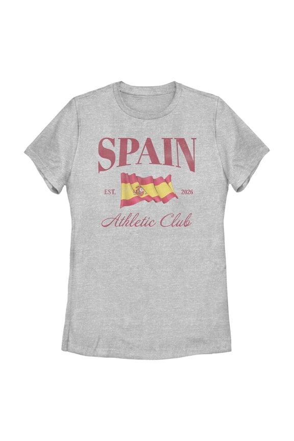 Womens Lost Gods Spain Athletic Club Est 2026 T Shirt