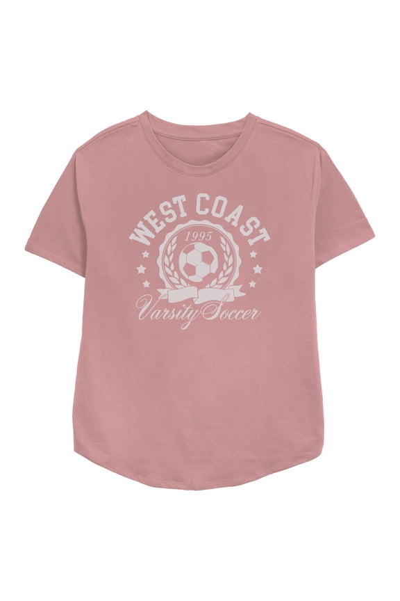 Womens Lost Gods West Coast Varsity Soccer T Shirt