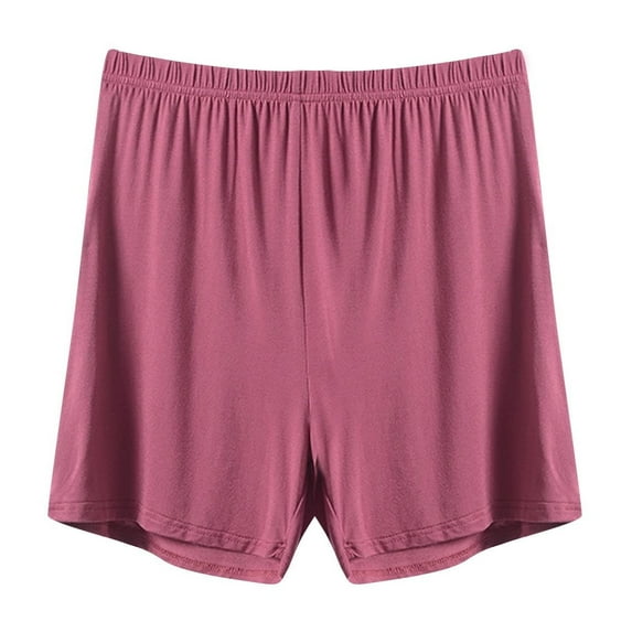 Womens Lounge Shorts Summer Casual Elastic Waist Shorts High Rise Loose Shorts for Women