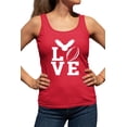 thumbnail image 1 of Womens Love Football Philadelphia Racerback Tank Top T-Shirt, 1 of 1