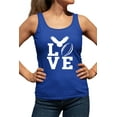 thumbnail image 1 of Womens Love Football Philadelphia Racerback Tank Top T-Shirt, 1 of 1
