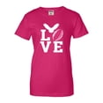 thumbnail image 1 of Womens Love Football Philadelphia T-Shirt, 1 of 1