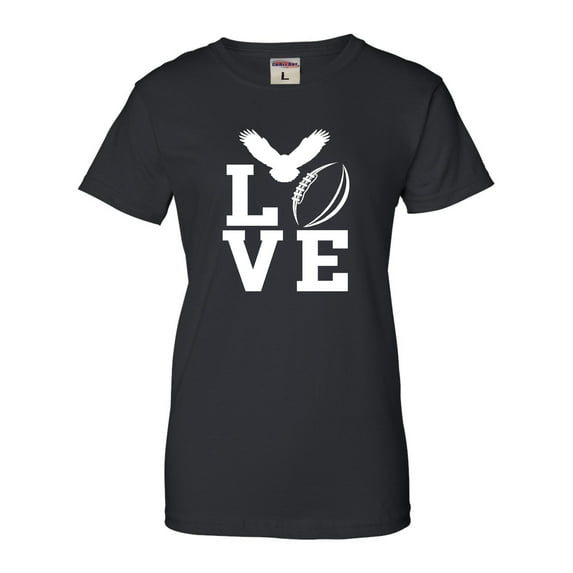 Womens Love Football Philadelphia T-Shirt