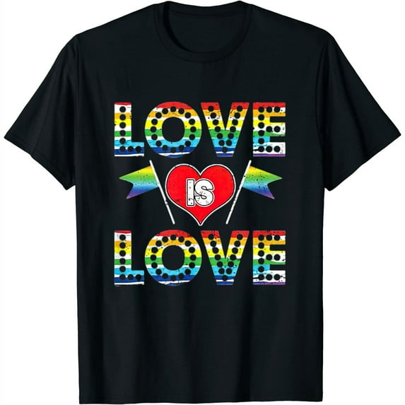 Womens Love Is Love Rainbow Flag Freedom Of Choice Lesbian Gift T-Shirt White 3X-Large