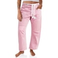 thumbnail image 1 of Womens Low Rise Baggy Barrel Horseshoe Jeans Patchwork Denim Pants with Pockets, 1 of 8