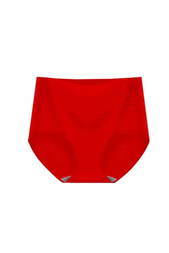 Womens Low Waist Seamless No-Show Panties Lightweight Bikini Briefs Soft Daily Wear Basic Color Underwear