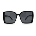 thumbnail image 1 of Womens Luxury Butterfly Rhinestone Bling Diva Sunglasses All Black, 1 of 4