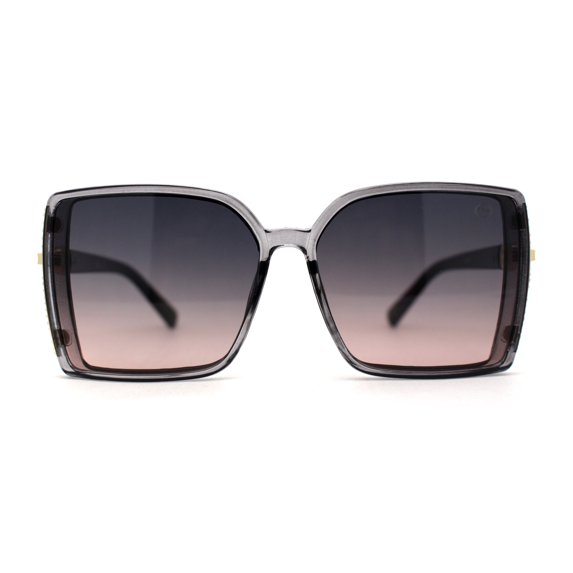 Womens Luxury Butterfly Rhinestone Bling Diva Sunglasses Slate Smoke