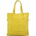thumbnail image 1 of Womens Luxury Tote Leather Handbag, Yellow, 1 of 1