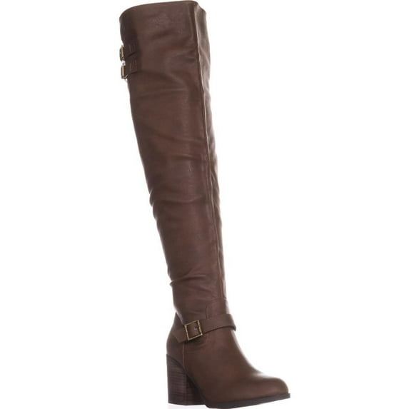 Womens M35 Odiana Over-the-Knee Tall Boots, Brown