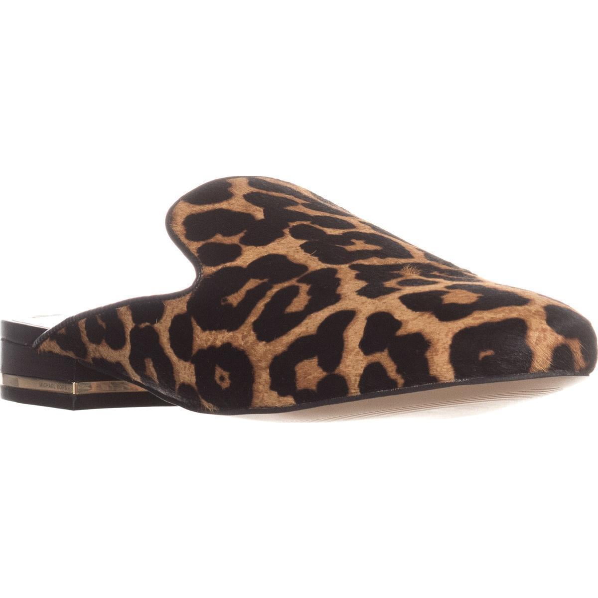 Michael kors shop natasha mules leopard