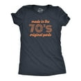 thumbnail image 1 of Womens Made In The 70s Original Parts T Shirt Funny Age Birthday Decade Graphic Tee Womens Graphic Tees, 1 of 9