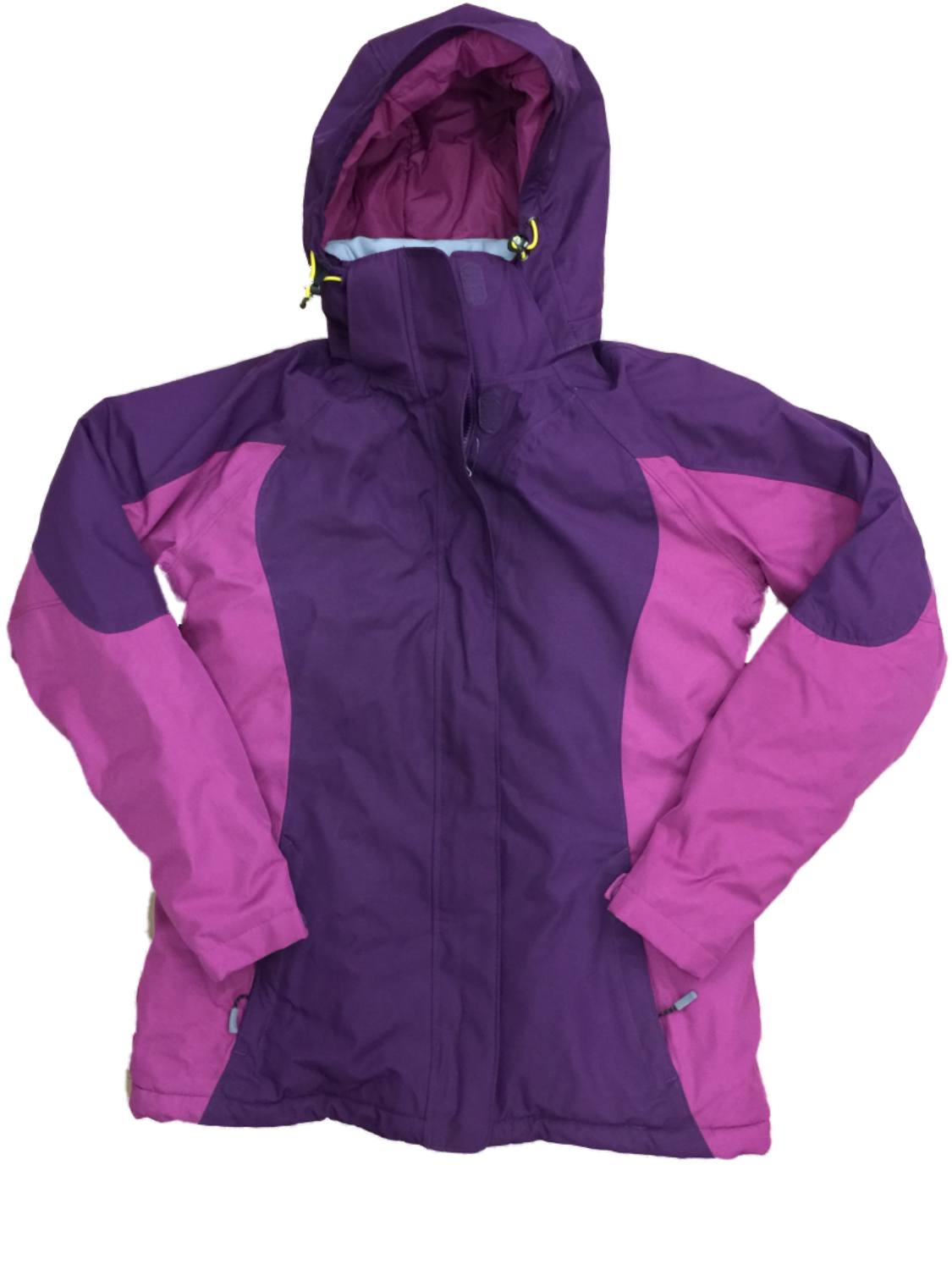 Womens Magenta & Purple Lightweight Soft Shell Jacket Activewear Coat X-Small 2-4 - image 1 of 1