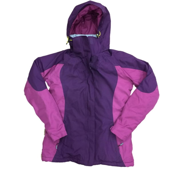 Womens Magenta & Purple Lightweight Soft Shell Jacket Activewear Coat X-Small 2-4