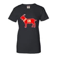thumbnail image 1 of Womens Mahomes Goat G.O.A.T T-Shirt, 1 of 1