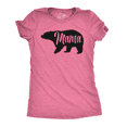 thumbnail image 1 of Womens Mama Bear T shirt Cute Funny Best Mom of Boys Girls Cool Mother Tee Womens Graphic Tees, 1 of 8