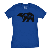 Womens Mama Bear T shirt Cute Funny Best Mom of Boys Girls Cool Mother Tee Womens Graphic Tees