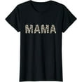 thumbnail image 1 of Womens Mama Leopard Cheetah Print Mother's Day T-Shirt, 1 of 3
