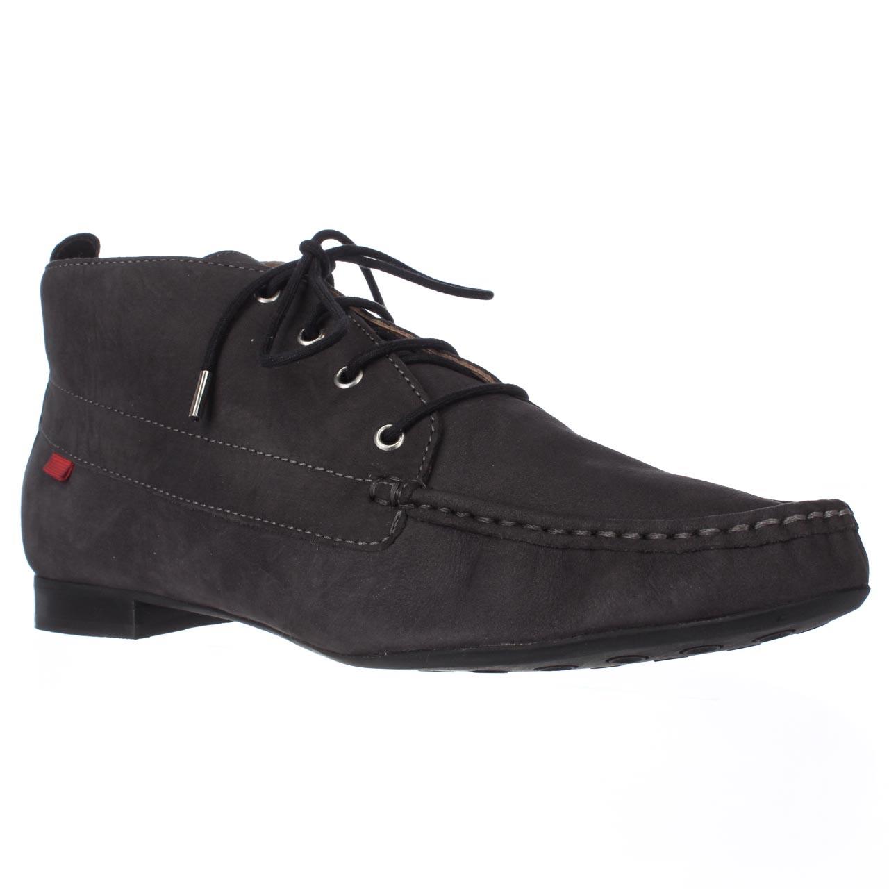 Marc Joseph New York Men\'s 9.5 5th Street Suede Leather Moccasin Gray Lace Up‎ Amazon.com | Marc Joseph New York Men main image 4