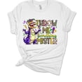 thumbnail image 1 of Womens Mardi Gras Tshirt Throw Me Something Mister Short Sleeve T-shirt-White-xl, 1 of 1