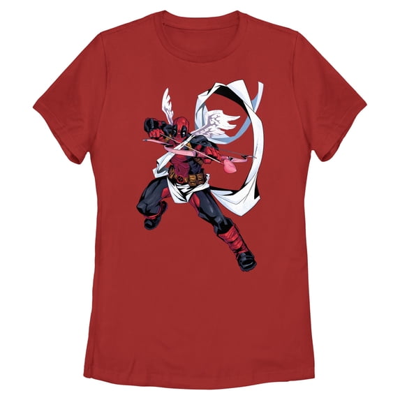 Womens Marvel: Deadpool Cupid Hero T Shirt