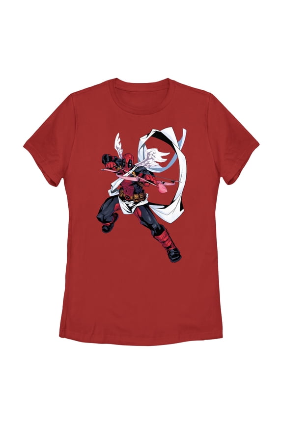 Womens Marvel: Deadpool Cupid Hero T Shirt