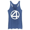 thumbnail image 1 of Womens Marvel: Fantastic Four Bold Logo Racerback Tank, 1 of 4
