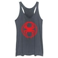 thumbnail image 1 of Womens Marvel: Spider-Man: Across the Spider-Verse Graffiti Red Logo Racerback Tank, 1 of 4