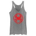thumbnail image 1 of Womens Marvel: Spider-Man: Across the Spider-Verse Graffiti Red Logo Racerback Tank, 1 of 4