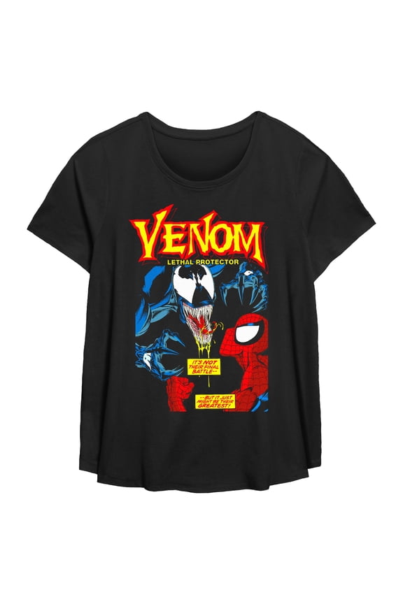 Womens Marvel: Spider-Man Venom Lethal Protector T Shirt