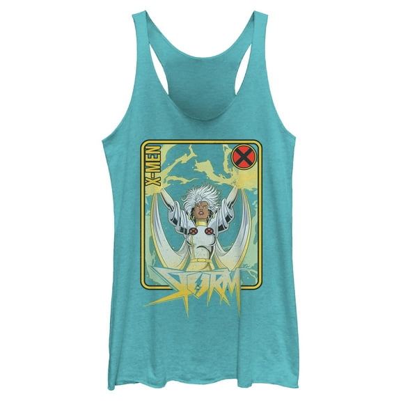 Womens Marvel Storm Pose Frame Racerback Tank