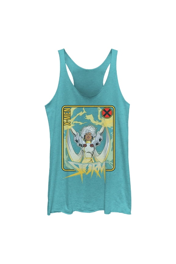 Womens Marvel Storm Pose Frame Racerback Tank