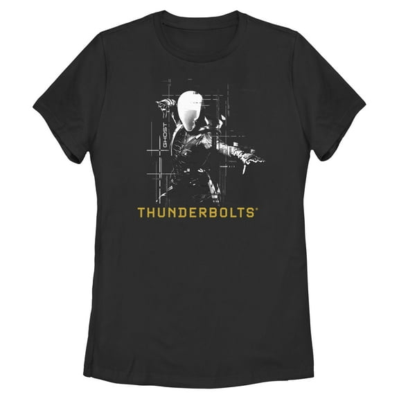 Womens Marvel: Thunderbolts Ghost Silhouette T Shirt