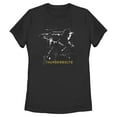 thumbnail image 1 of Womens Marvel: Thunderbolts Taskmaster Silhouette T Shirt, 1 of 4