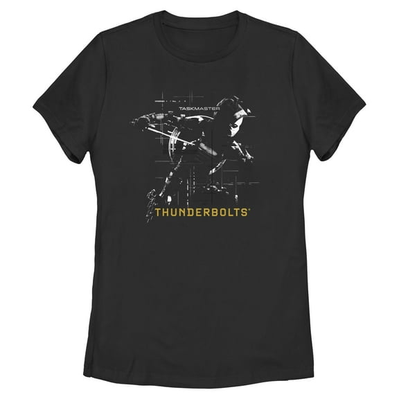 Womens Marvel: Thunderbolts Taskmaster Silhouette T Shirt