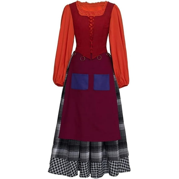 Womens Mary Sanderson Dress Sanderson Sisters Witch Outfit