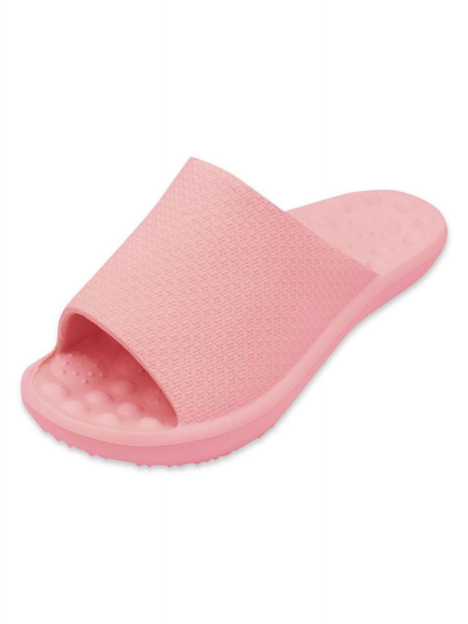Womens Massage Slides Shower Sandals Poolside Slip On Cushion House