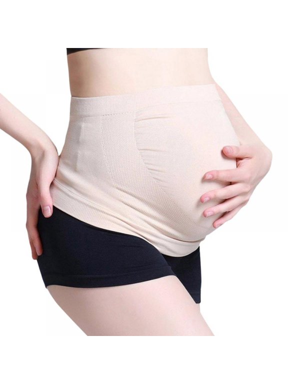 Womens Maternity Belly Band for Pregnancy Non-slip Stretch Pregnancy Support Belly Belt Bands