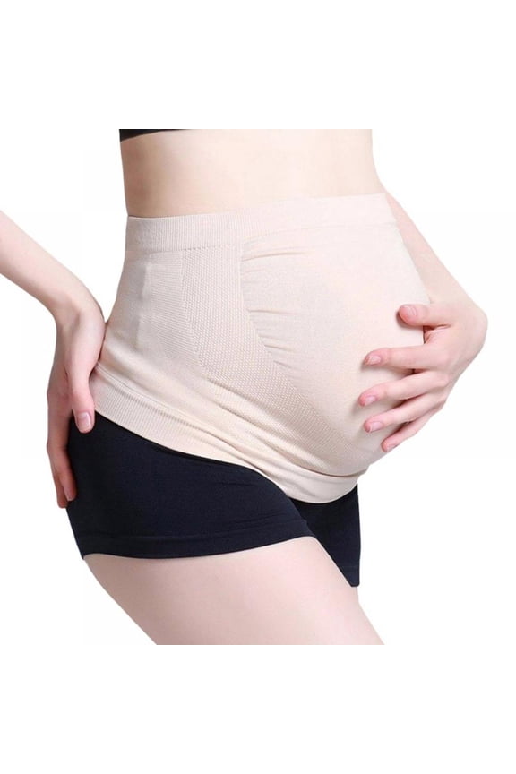 Womens Maternity Belly Band for Pregnancy Non-slip Stretch Pregnancy Support Belly Belt Bands