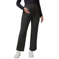 thumbnail image 1 of INSPIRE CHIC Women's Maternity Sweatpants Elastic Waist Drawstring Over Belly Wide Leg Pregnancy Pants with Pockets L Black, 1 of 6