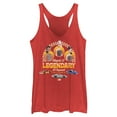 thumbnail image 1 of Womens Mattel Hot Wheels and Barbie Keeping It Legendary Racerback Tank, 1 of 4