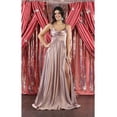 thumbnail image 1 of Women's May Queen Simple Solid Prom 2026 Dress & Plus Size Mauve 12, 1 of 5