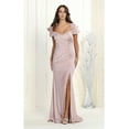 thumbnail image 1 of Women's May Queen Mauve Bridesmaid Dresses Satin and Plus Size Gowns MQ1928 14, 1 of 4
