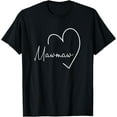 thumbnail image 1 of Womens Mawmaw Gift Grandma Christmas Mother's Day T-Shirt, 1 of 3