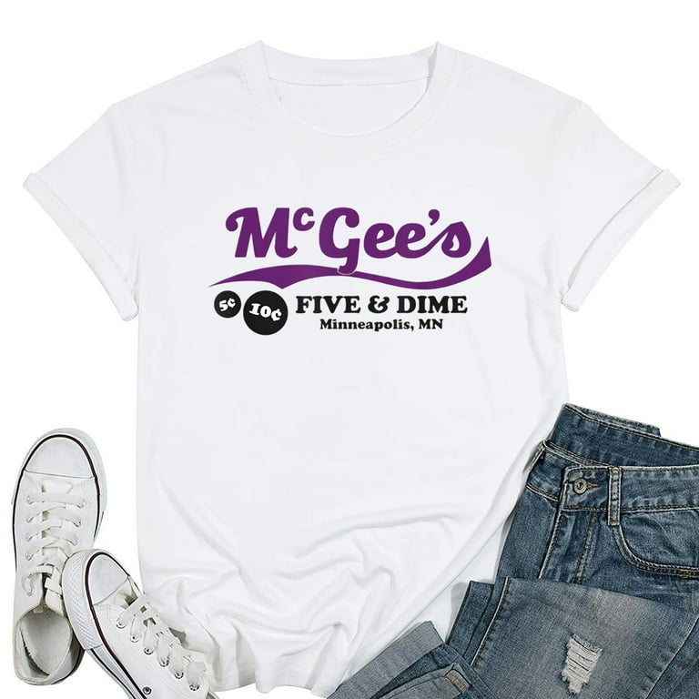 Mcgee's Five And Dime T-Shirt: Inspired By Raspberry Beret Mcgee's Five And Dime T-Shirt: Inspired By Raspberry Beret