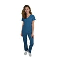 thumbnail image 1 of Womens Medical Scrub Set GT 4FLEX Vneck Top and Pant-Caribbean-Large, 1 of 7